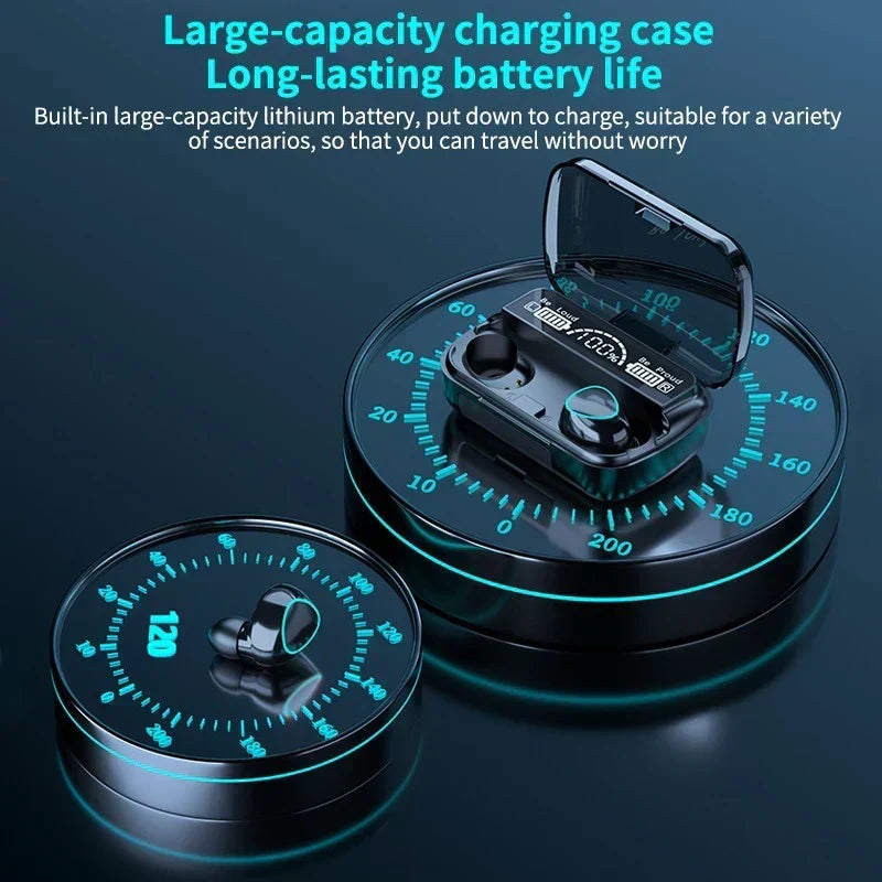 M10 Wireless V5.1 Bluetooth Earbuds & Headphones