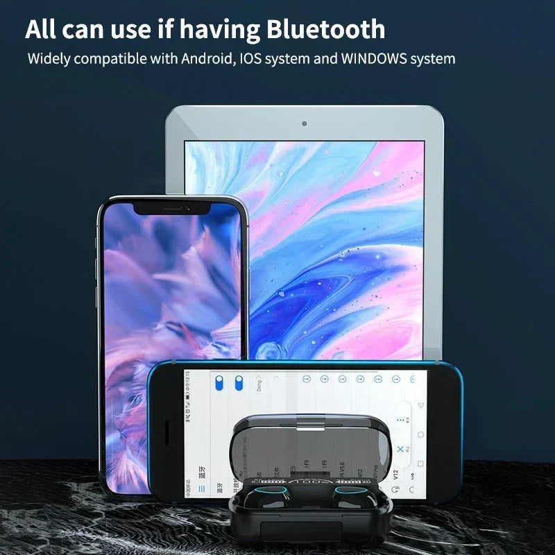 M10 Wireless V5.1 Bluetooth Earbuds & Headphones